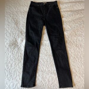 Madewell high rise skinny jeans